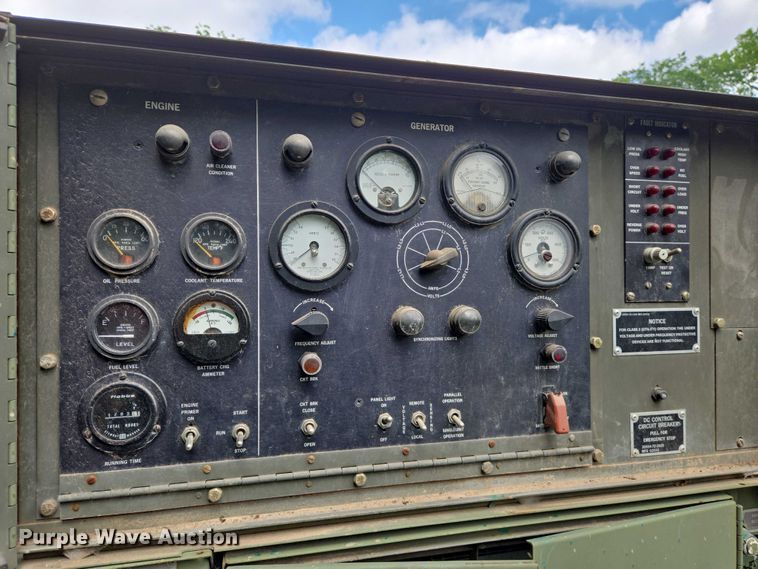 image for item EN8051 1984 Shoals American Industries generator