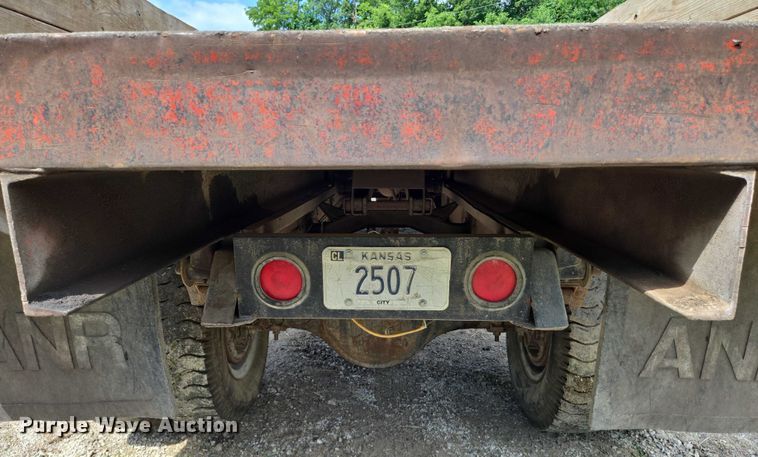 image for item EN8053 1973 Chevrolet C60 dump flatbed truck