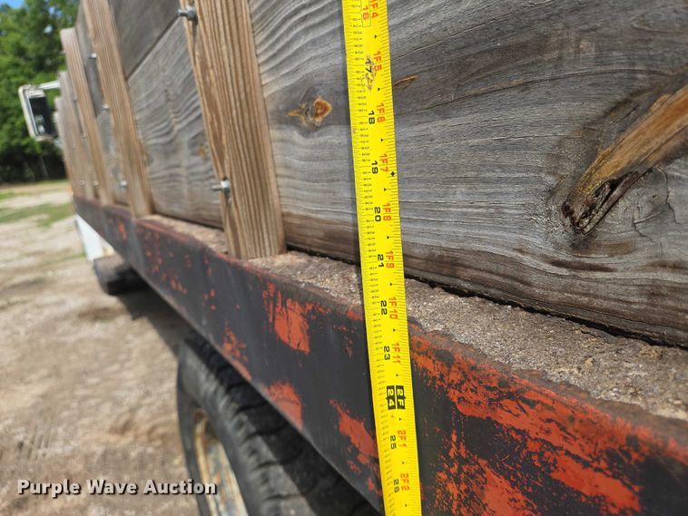 image for item EN8053 1973 Chevrolet C60 dump flatbed truck