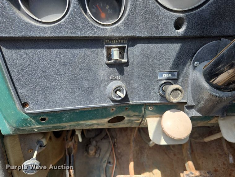 image for item EN8053 1973 Chevrolet C60 dump flatbed truck