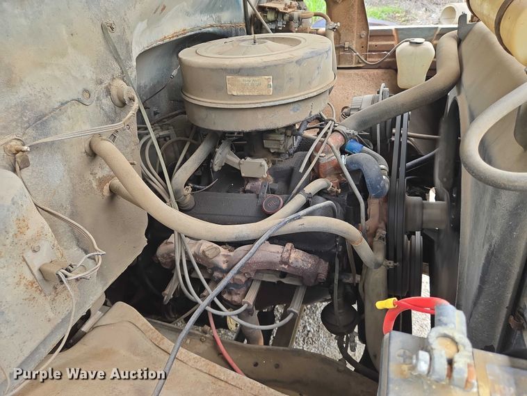 image for item EN8053 1973 Chevrolet C60 dump flatbed truck