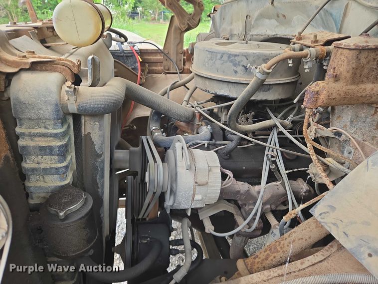 image for item EN8053 1973 Chevrolet C60 dump flatbed truck