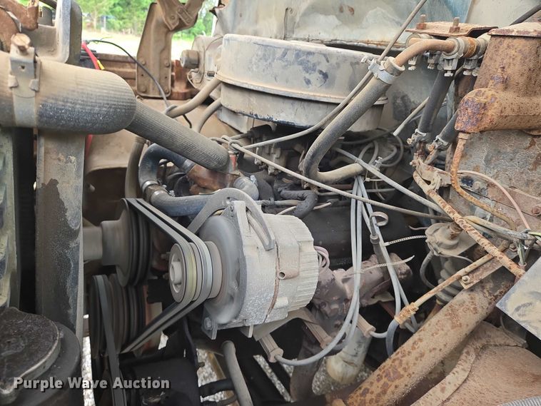 image for item EN8053 1973 Chevrolet C60 dump flatbed truck