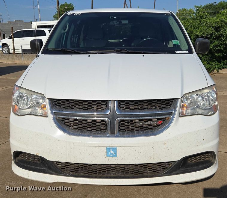 image for item EN8061 2017 Dodge Grand Caravan handicap accessible van