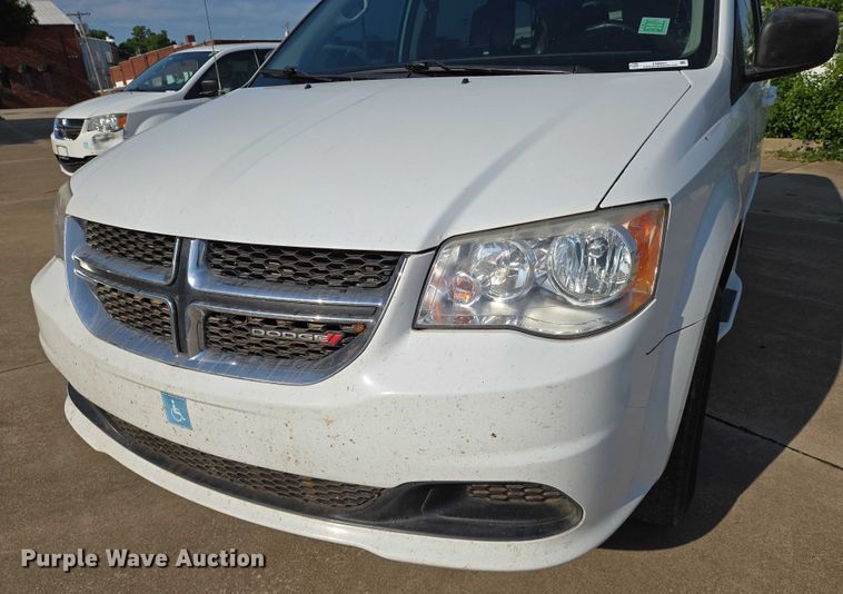 image for item EN8061 2017 Dodge Grand Caravan handicap accessible van