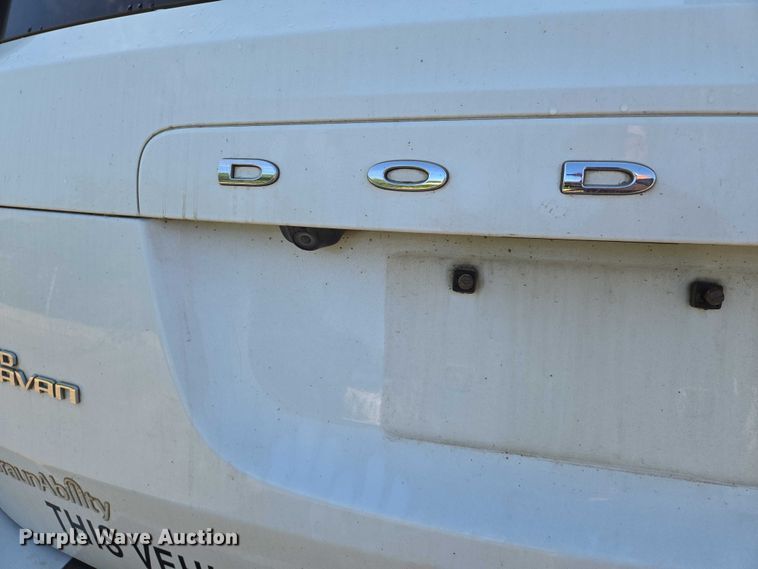 image for item EN8061 2017 Dodge Grand Caravan handicap accessible van