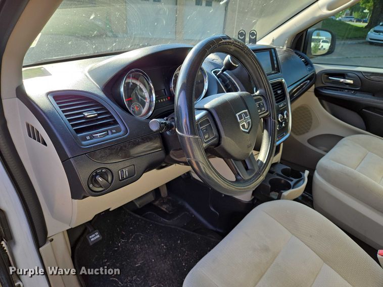 image for item EN8061 2017 Dodge Grand Caravan handicap accessible van