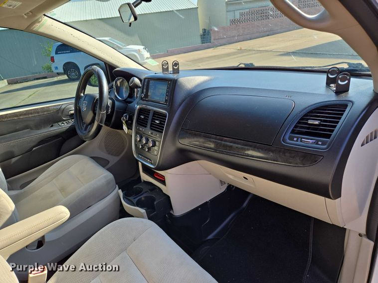 image for item EN8061 2017 Dodge Grand Caravan handicap accessible van