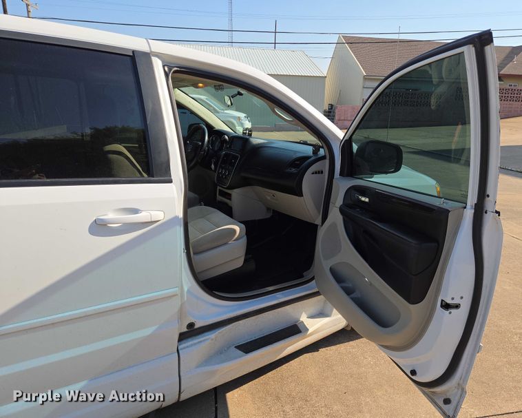 image for item EN8061 2017 Dodge Grand Caravan handicap accessible van