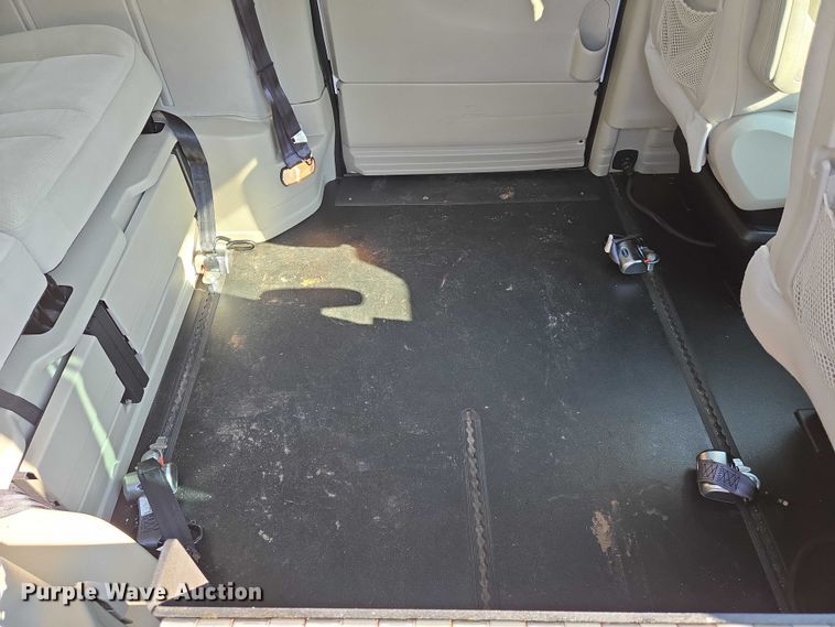 image for item EN8061 2017 Dodge Grand Caravan handicap accessible van