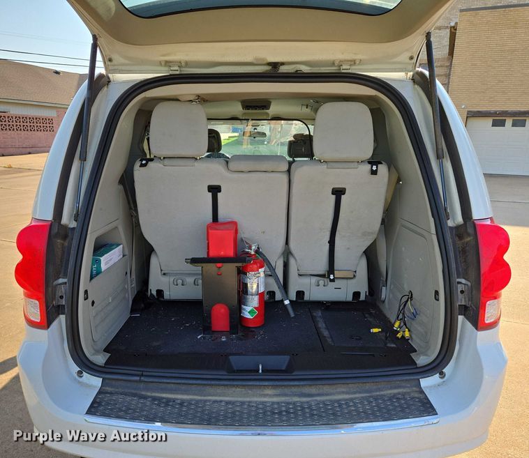 image for item EN8061 2017 Dodge Grand Caravan handicap accessible van