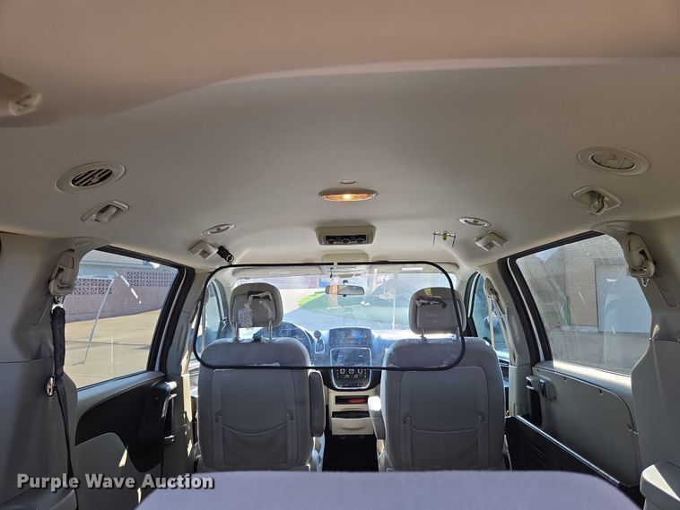 image for item EN8061 2017 Dodge Grand Caravan handicap accessible van