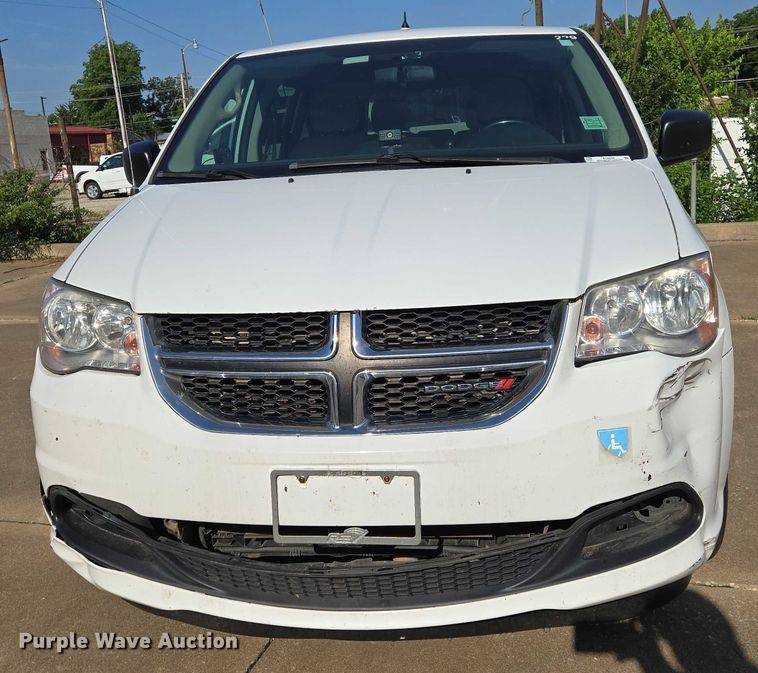 image for item EN8062 2017 Dodge Grand Caravan handicap accessible van