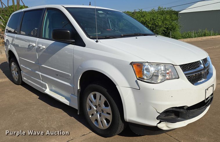 image for item EN8062 2017 Dodge Grand Caravan handicap accessible van