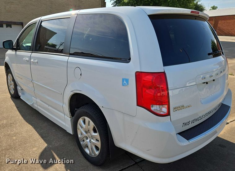 image for item EN8062 2017 Dodge Grand Caravan handicap accessible van