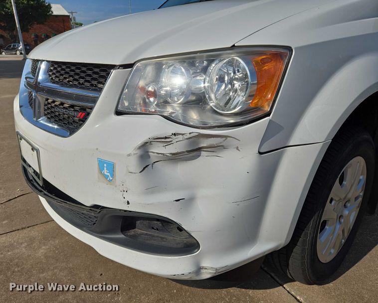 image for item EN8062 2017 Dodge Grand Caravan handicap accessible van