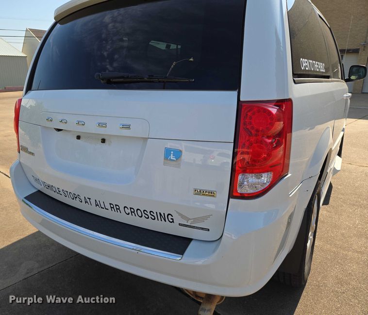image for item EN8062 2017 Dodge Grand Caravan handicap accessible van