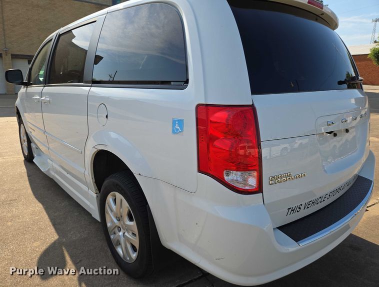image for item EN8062 2017 Dodge Grand Caravan handicap accessible van
