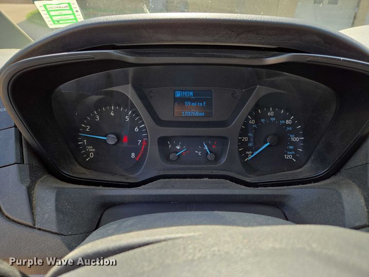 image for item EN8064 2018 Ford Transit 350 shuttle bus