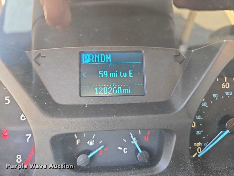 image for item EN8064 2018 Ford Transit 350 shuttle bus