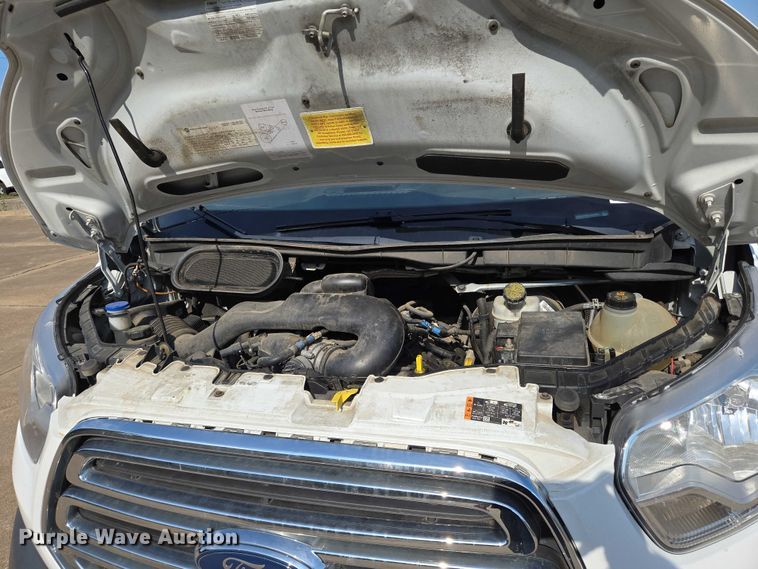 image for item EN8064 2018 Ford Transit 350 shuttle bus