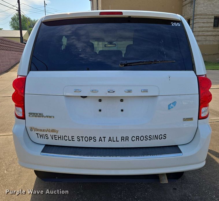 image for item EN8069 2019 Dodge Grand Caravan  handicap accessible van