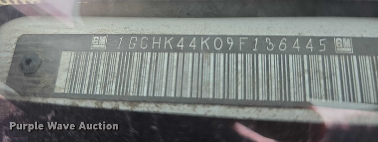 image for item EO1042 2009 Chevrolet Silverado 2500 utility bed pickup truck