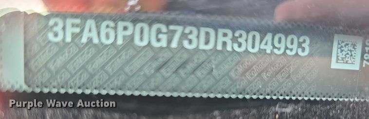 image for item EO1044 2013 Ford Fusion S 