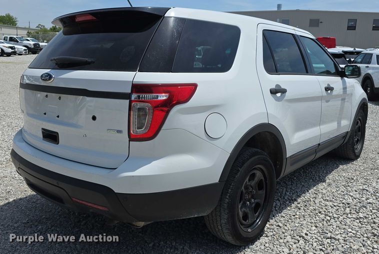 image for item EO1049 2015 Ford Explorer Police Interceptor SUV