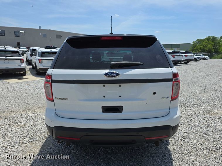 image for item EO1049 2015 Ford Explorer Police Interceptor SUV