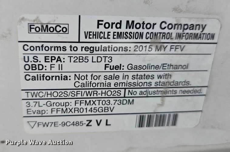 image for item EO1049 2015 Ford Explorer Police Interceptor SUV