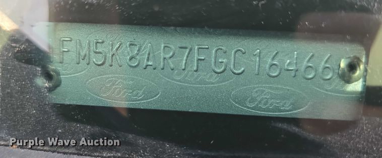 image for item EO1049 2015 Ford Explorer Police Interceptor SUV