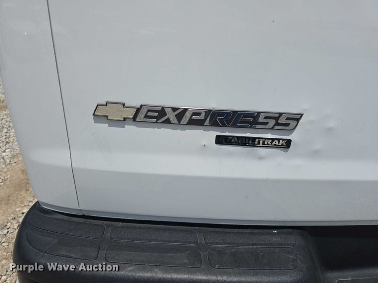 image for item EO1050 2012 Chevrolet Express 1500 van