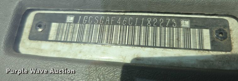 image for item EO1050 2012 Chevrolet Express 1500 van