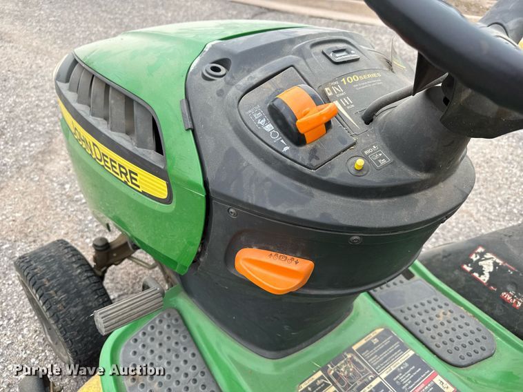 image for item EQ1413 2010 John Deere D110 lawn mower