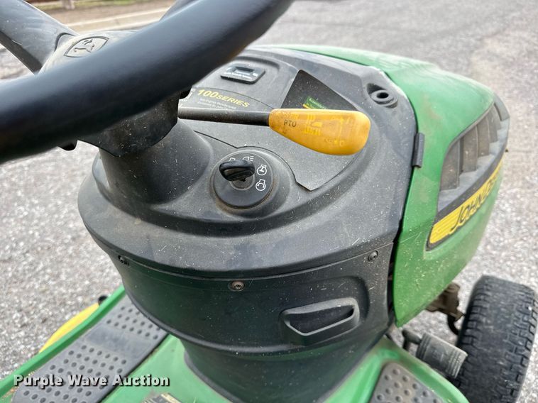 image for item EQ1413 2010 John Deere D110 lawn mower