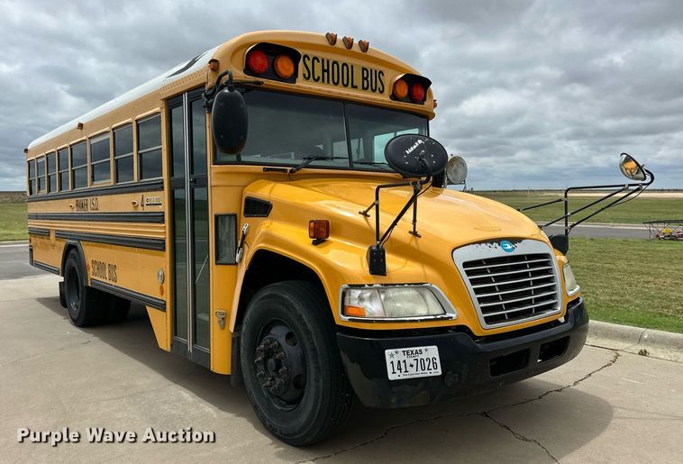 image for item EQ4845 2008 Bluebird school bus
