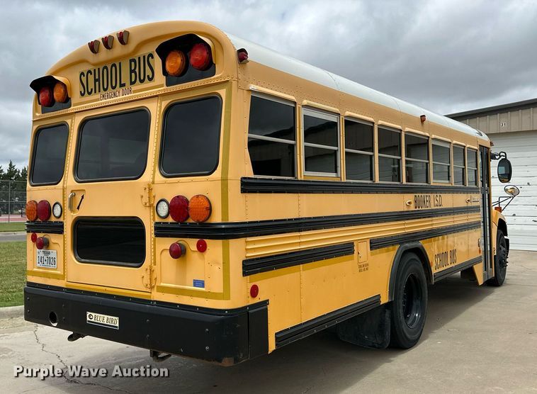 image for item EQ4845 2008 Bluebird school bus