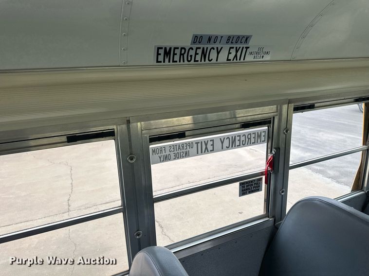 image for item EQ4845 2008 Bluebird school bus