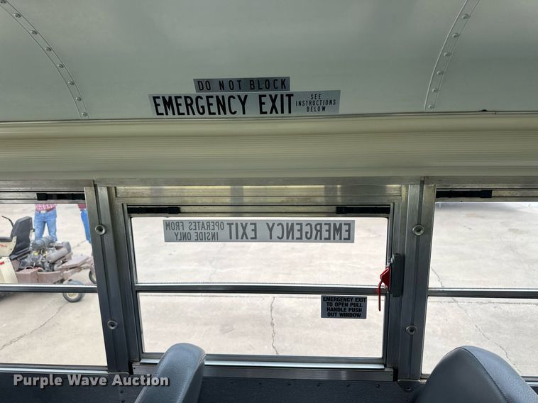 image for item EQ4845 2008 Bluebird school bus