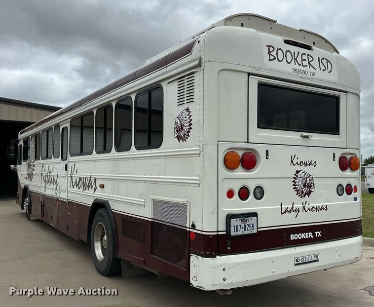 image for item EQ4846 2012 Bluebird coach bus