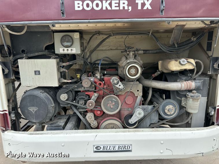 image for item EQ4846 2012 Bluebird coach bus