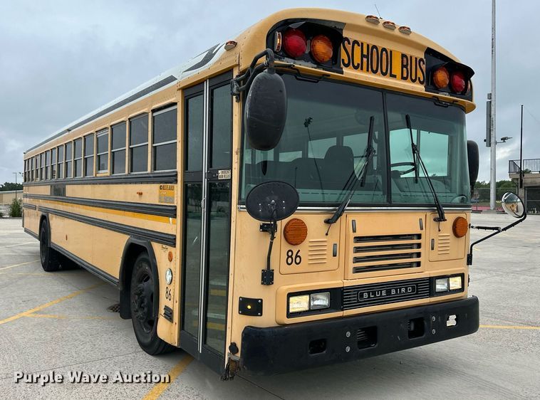 image for item EQ4853 2006 Blue Bird All American FE school bus