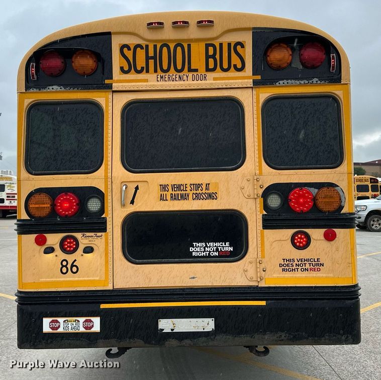 image for item EQ4853 2006 Blue Bird All American FE school bus