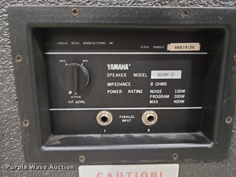 image for item ER5266 (4) Yamaha speakers