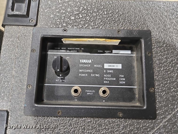 image for item ER5266 (4) Yamaha speakers