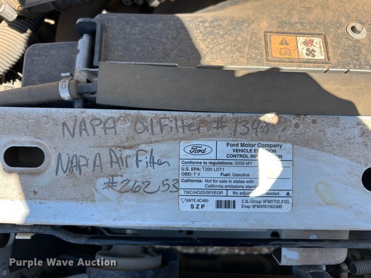 image for item EX9274 2009 Ford Ranger SuperCab pickup truck