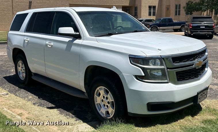 image for item EX9276 2015 Chevrolet Tahoe Police SUV