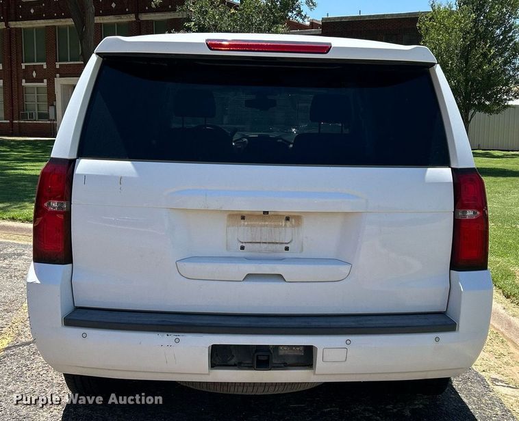 image for item EX9276 2015 Chevrolet Tahoe Police SUV