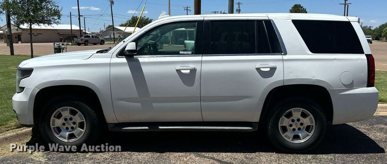 image for item EX9276 2015 Chevrolet Tahoe Police SUV